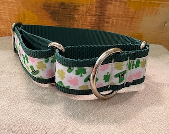 Happy St. Patty’s! - 1.5" Martingale Collar