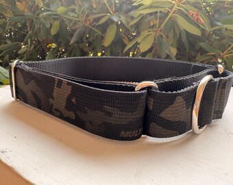 Dark Woods Camo - 1.5" Martingale Collar