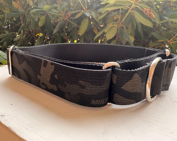 Dark Woods Camo - 1.5" Martingale Collar