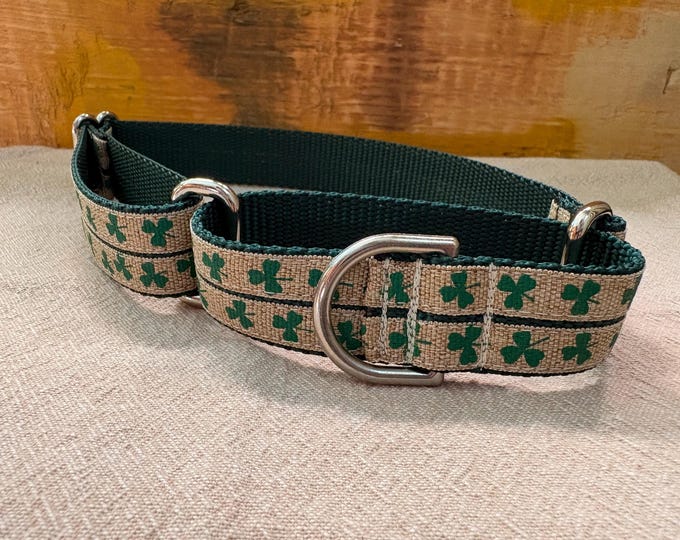 Bubba's Lucky Clovers - 1" Martingale Collar