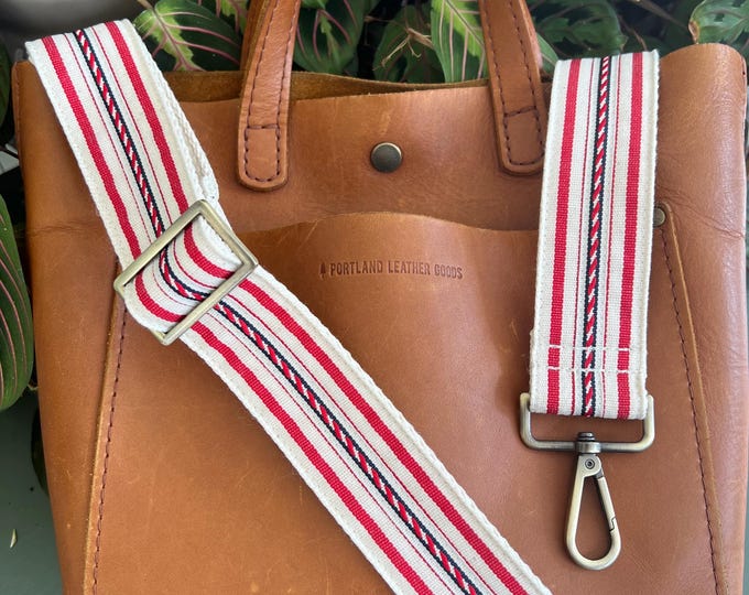 Bag Strap: Layered Reds