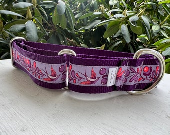 Rosie’s Birds & Bees - 1.5" Martingale Collar