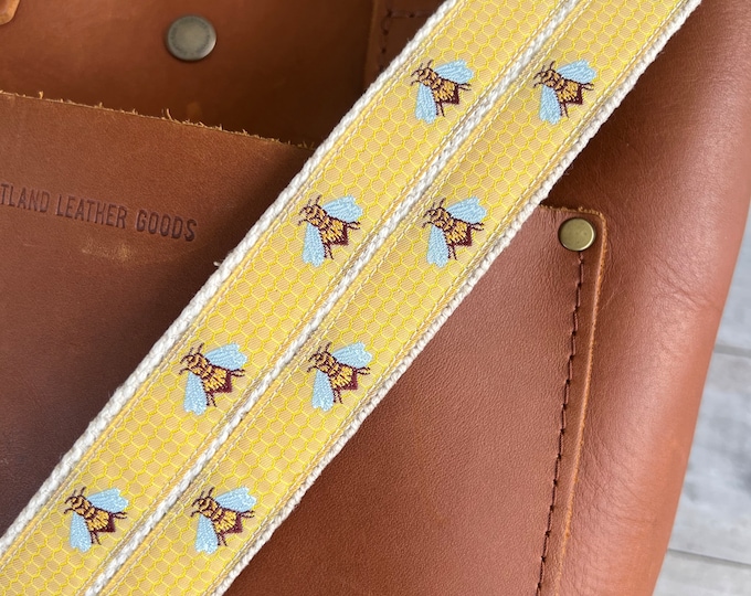 Bag Strap: Honey Bees