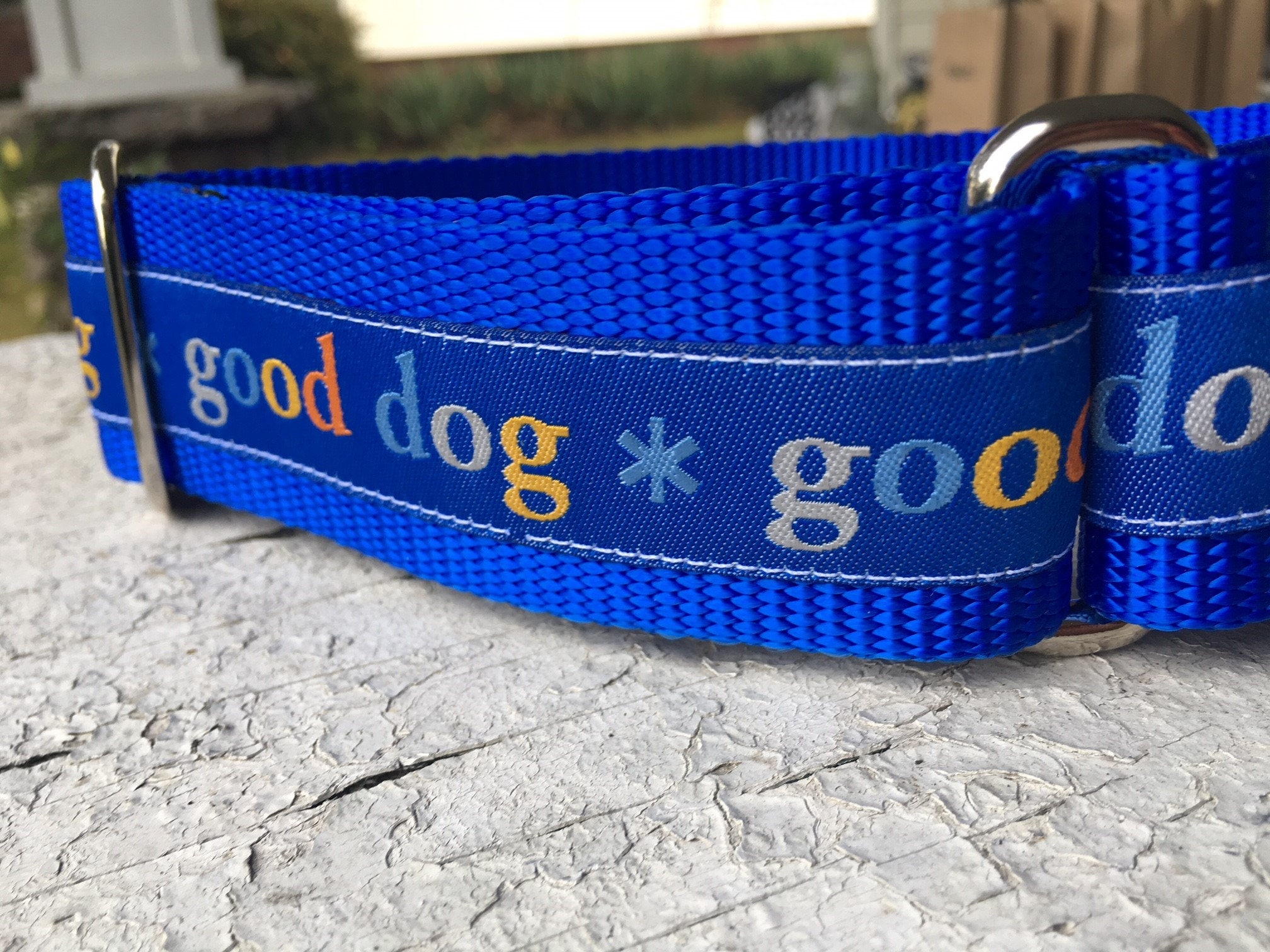 1.5 martingale dog collar