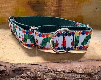 Hungry Caterpillar - 1.5" Martingale Collar