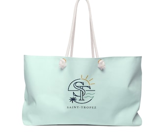 Saint-Tropez Logo Weekender Bag