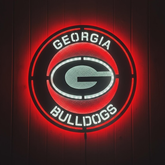 Custom Football LED Sign, NFL Wall Light, College Football Fan Gift, Man Cave Sign, Game Room Decor