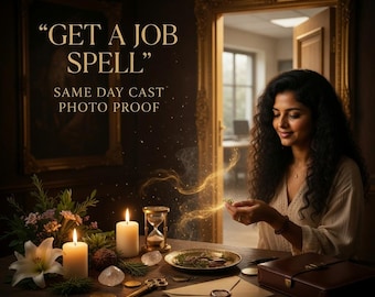 Get a Job Spell, Career Success Spell, Promotion Spell, Road Opener Spell, Financial Blessing, Prosperity Spell