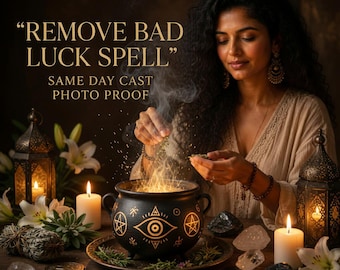 Remove Bad Luck Spell, Road Opener Spell, Prosperity Spell, Energy Cleansing, Money Manifestation, Spiritual Protection