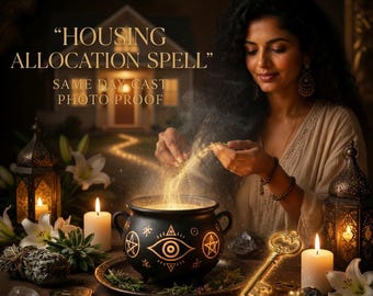 Housing Allocation Spell, Road Opener Spell, Prosperity Spell, Financial Blessing, Manifestation Ritual, Spiritual Guidance