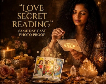 Love Secret Reading, Psychic Reading, Love Tarot, Relationship Reading, Spiritual Insight, Honest Tarot