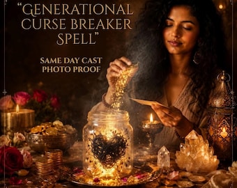 Generational Curse Breaker, Curse Removal, Uncrossing Spell, Protection Spell, Spiritual Protection, Energy Cleansing