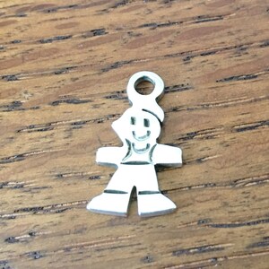 Vintage Kid Charm Sterling Silver Mexican jewelry 925 Hecho en Mexico Taxco 3 grams