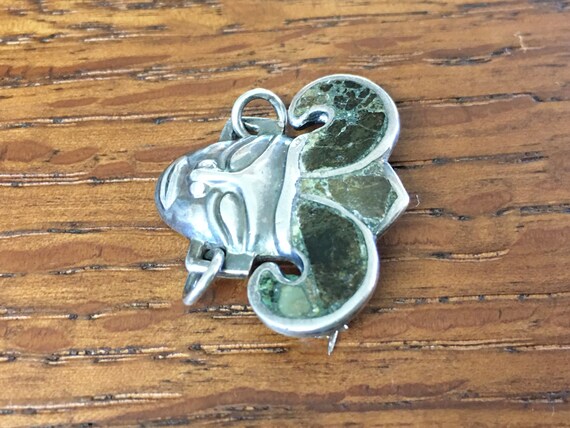 LOS CASTILLO Vintage Sterling Silver pin brooch M… - image 4