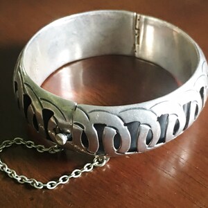 ヴィンテージ JSF Taxco メキシコ スターリング シルバー バングル Jsf Taxco Bracelet - Etsy