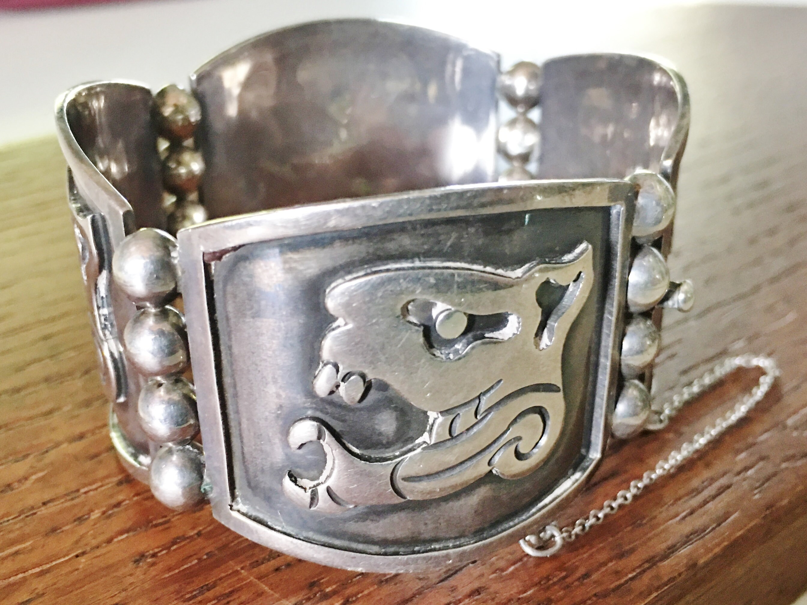JOSE Luis FLORES Vintage Sterling Silver Bracelet 4 Hinged Panels Made in Mexico Taxco 925 JLF Eagle 3 1048 52 Grams - Etsy JOSE Luis FLORES Vintage Sterling Silver Bracelet 4 Hinged Panels Made in Mexico Taxco 925 JLF Eagle 3 1048 52 Grams - Etsy