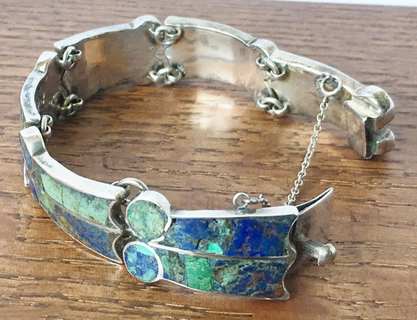 Mexican Silver Lapis - Etsy
