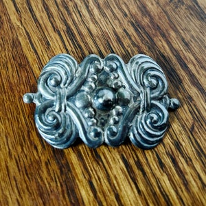 LOS CASTILLO Vintage Sterling Silver Pin Brooch Taxco Made in Mexico 543  18 grams