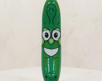 Large Inflatable Pickle Pool Float - Novelty Swim Toy for Summer Fun and Parties
