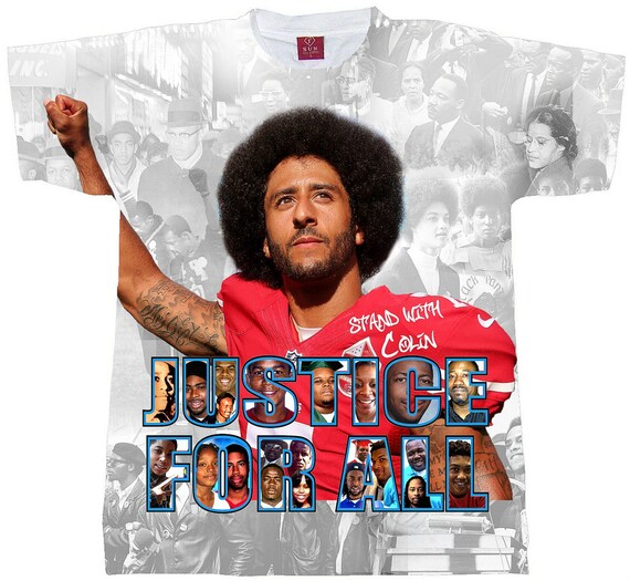 colin kaepernick afro t shirt
