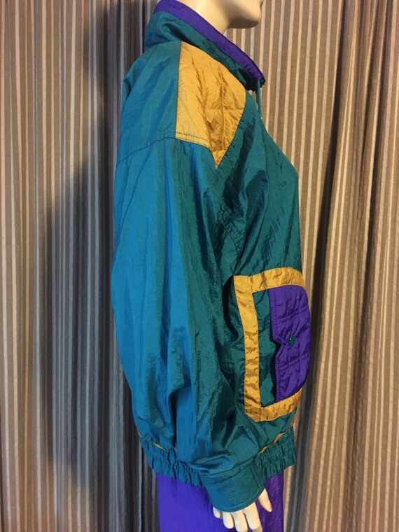 Vintage nylon windbreaker jacket - image 5