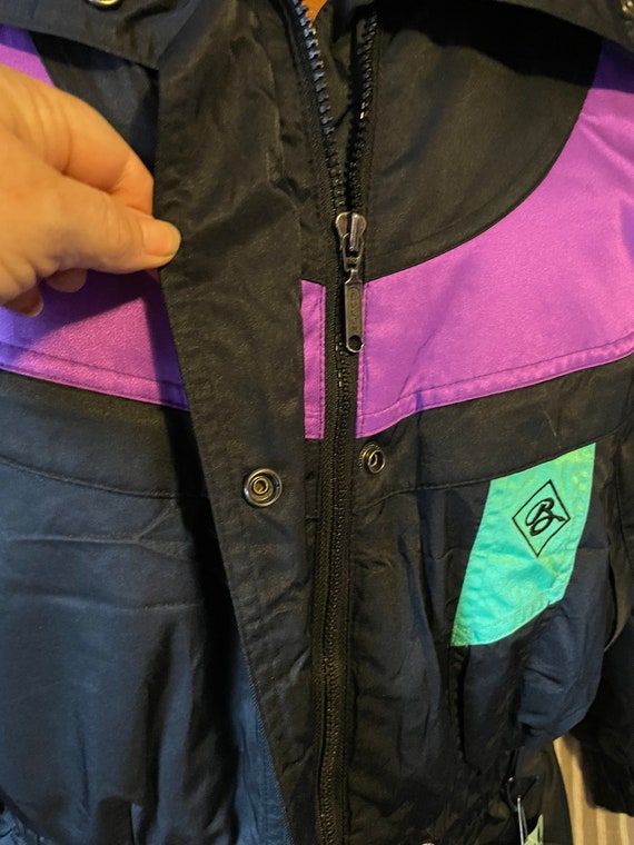 Black Bear down filled vintage ski jacket - image 5