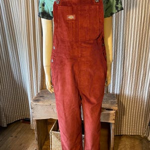 white christmas dresses Dickies Juniors’ Carpenter Overall Corduroy Women’s Jumper Dress main image 1
