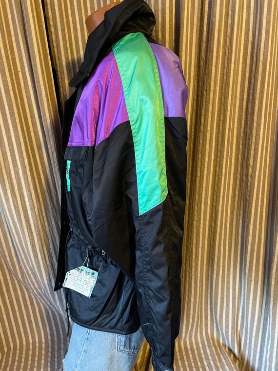 Black Bear down filled vintage ski jacket - image 4