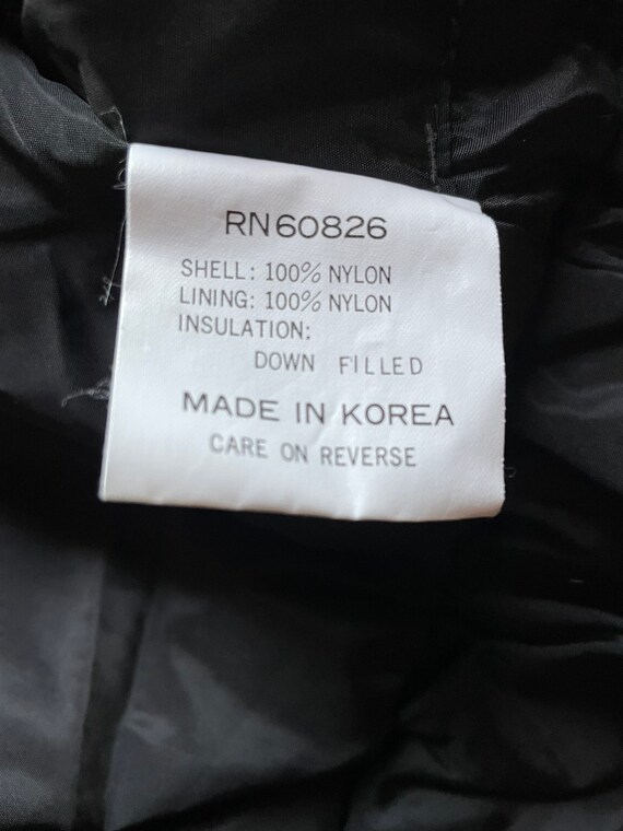 Black Bear down filled vintage ski jacket - image 9