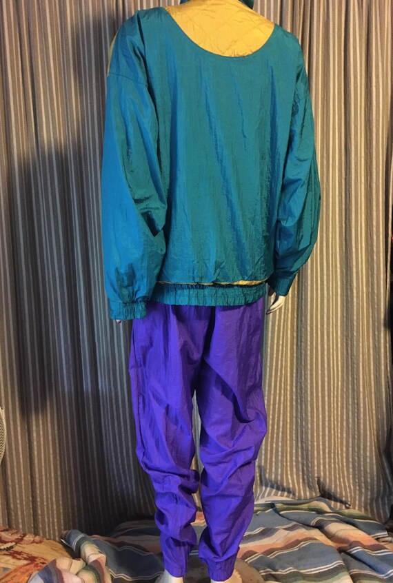 Vintage nylon windbreaker jacket - image 4