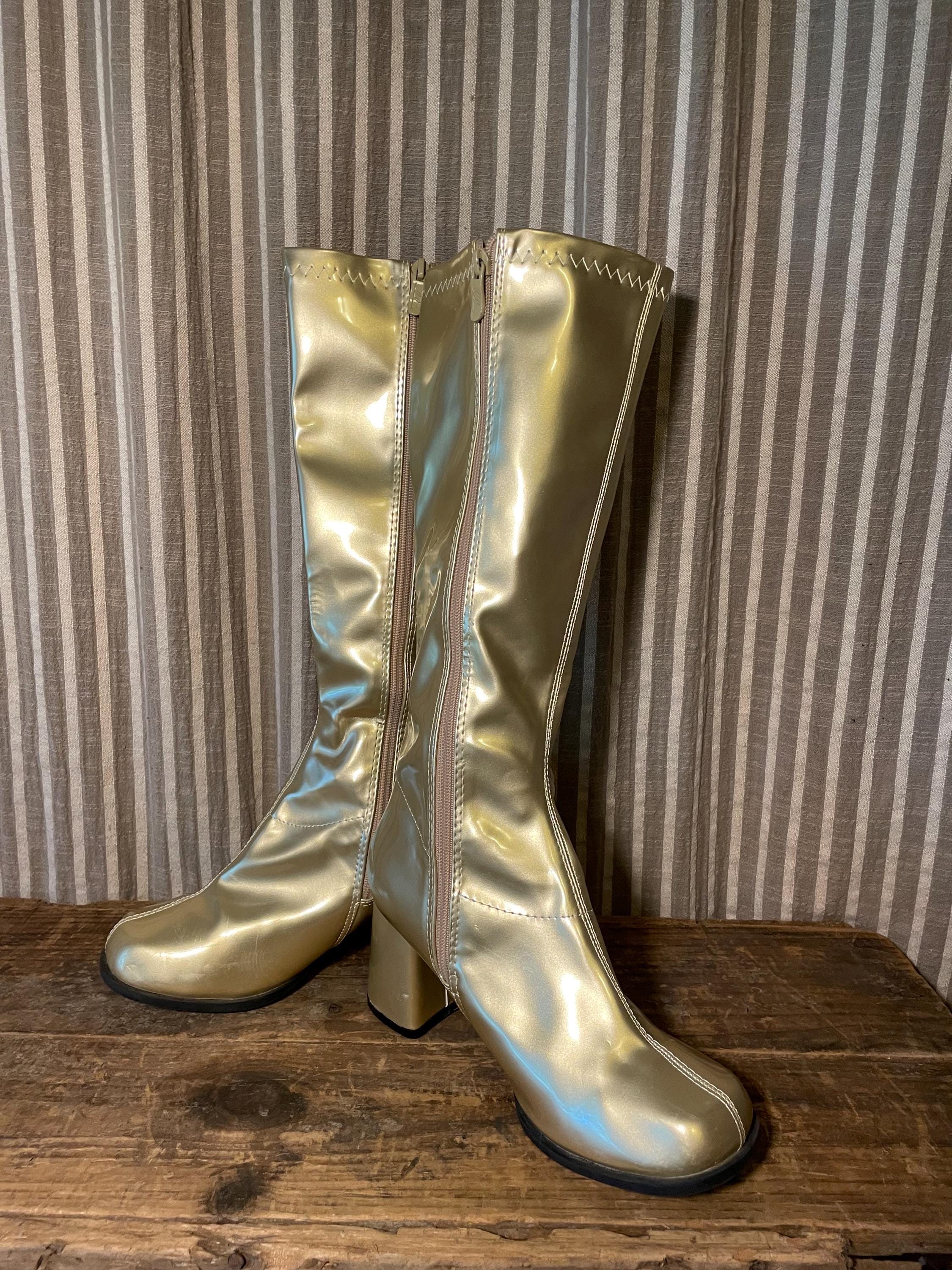 White Go Boot Covers Boot Top Covers – Sowest Fancy Dress White