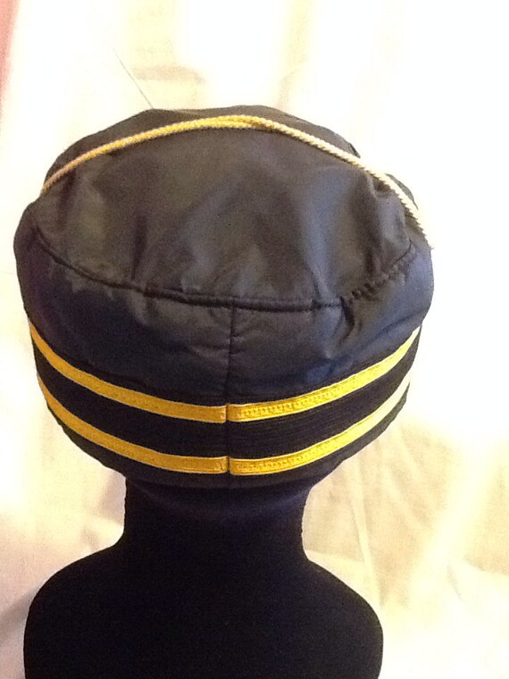 Scottish Rite Head Wear Mason 32' Cap Double Gold… - image 3