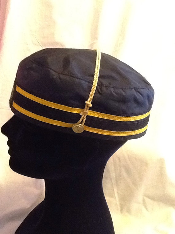 Scottish Rite Head Wear Mason 32' Cap Double Gold… - image 2