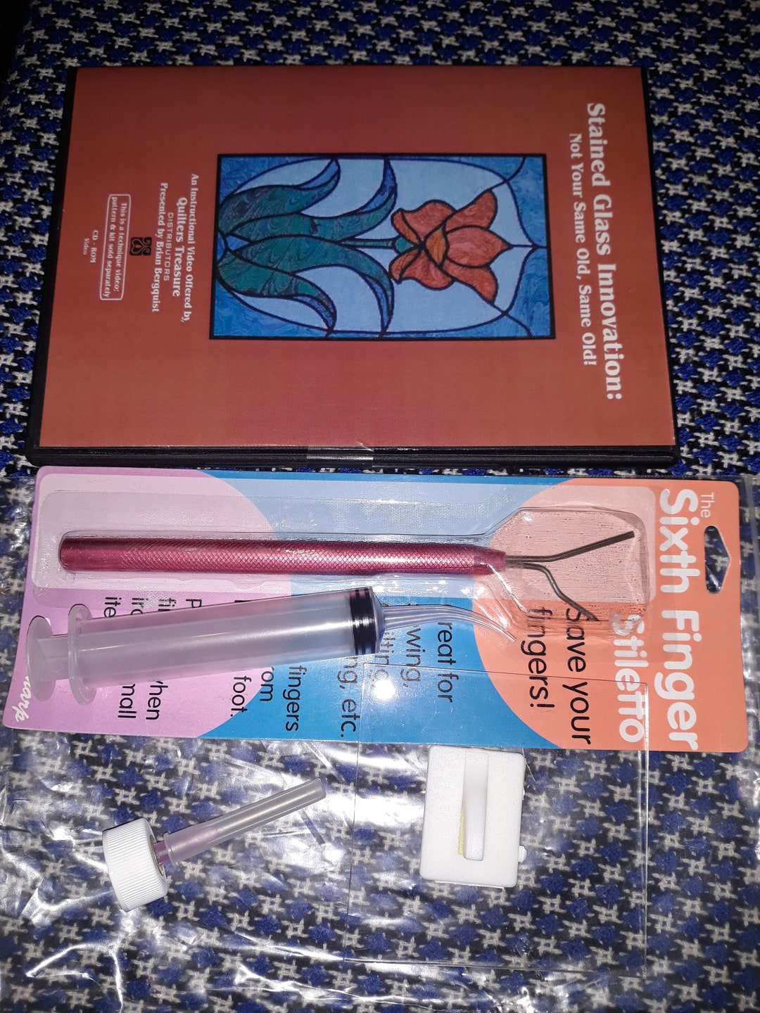 STAINED GLASS Tool Kit for Quilting Etsy