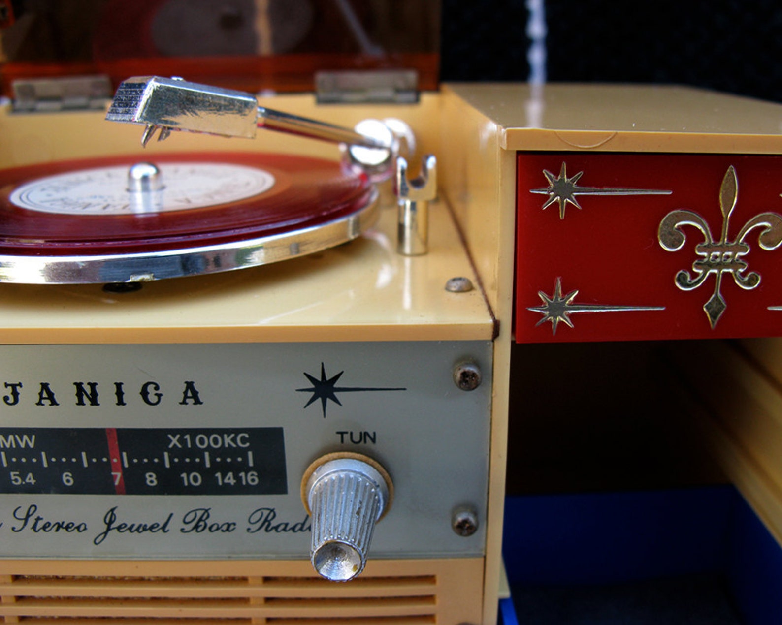 Vintage Janica Mini Stereo Jewel Box Transistor Radio Etsy