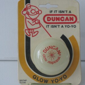 Vintage 1994 Duncan Glow Imperial Yo-yo Model 3057NP for sale online 