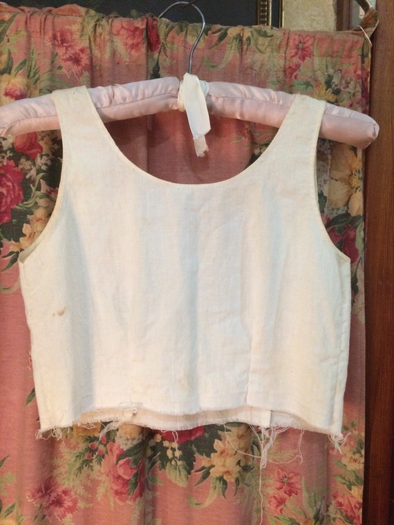 Vintage COTTON BRALETTE Camisole - image 2