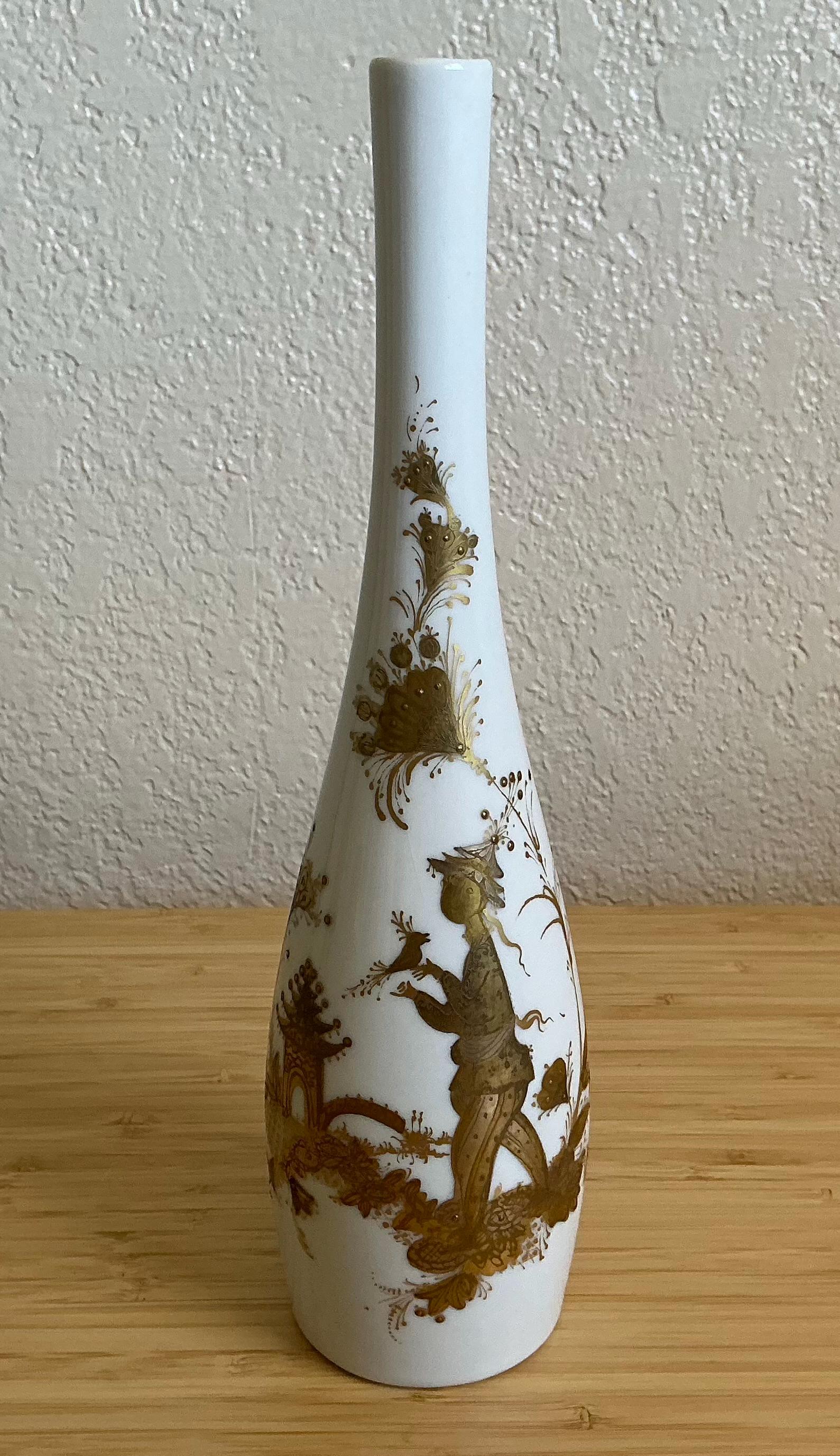 Bjorn Wiinblad Rosenthal Vase - Etsy