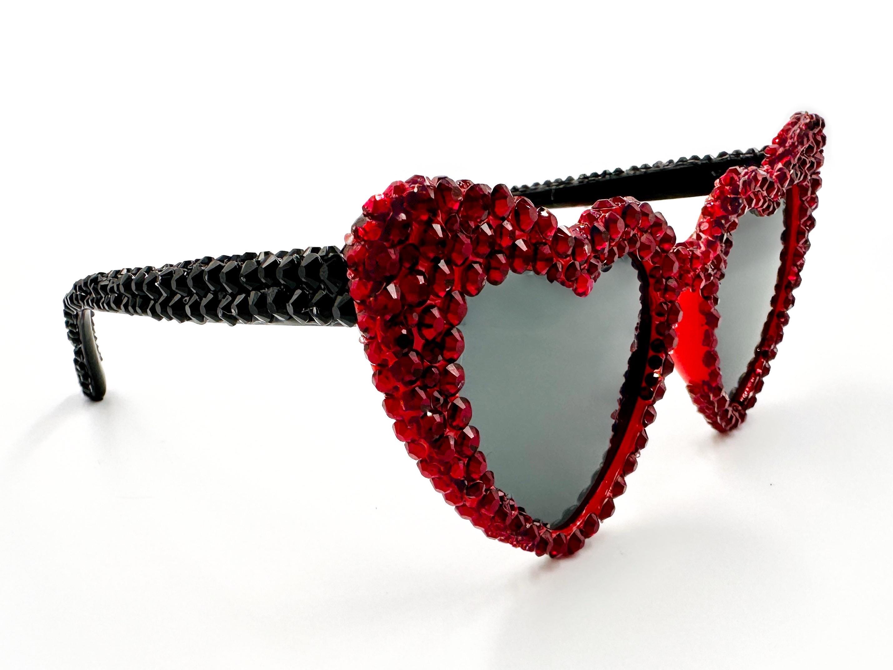 Candy Apple Killshot Black & Ruby Red Swarovski Crystal  display picture 2