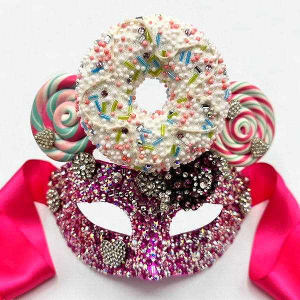 Candy Crush Swarovski Sweets Masquerade Mask