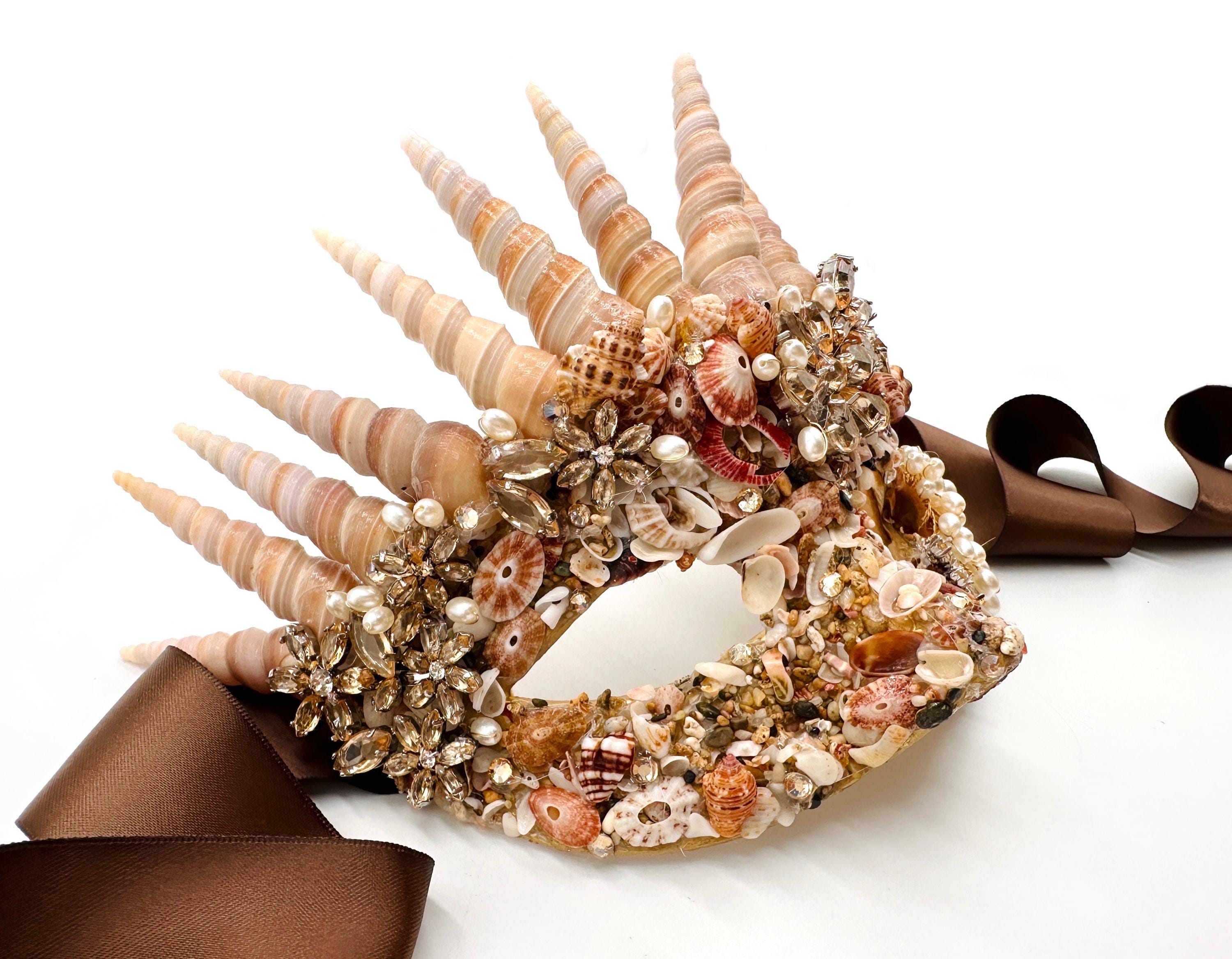 Siren's Call Puerto Rican Seashells & Swarovski Crystal