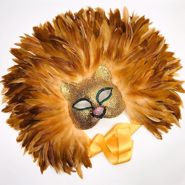 Lions Mane Cat Costume Etsy