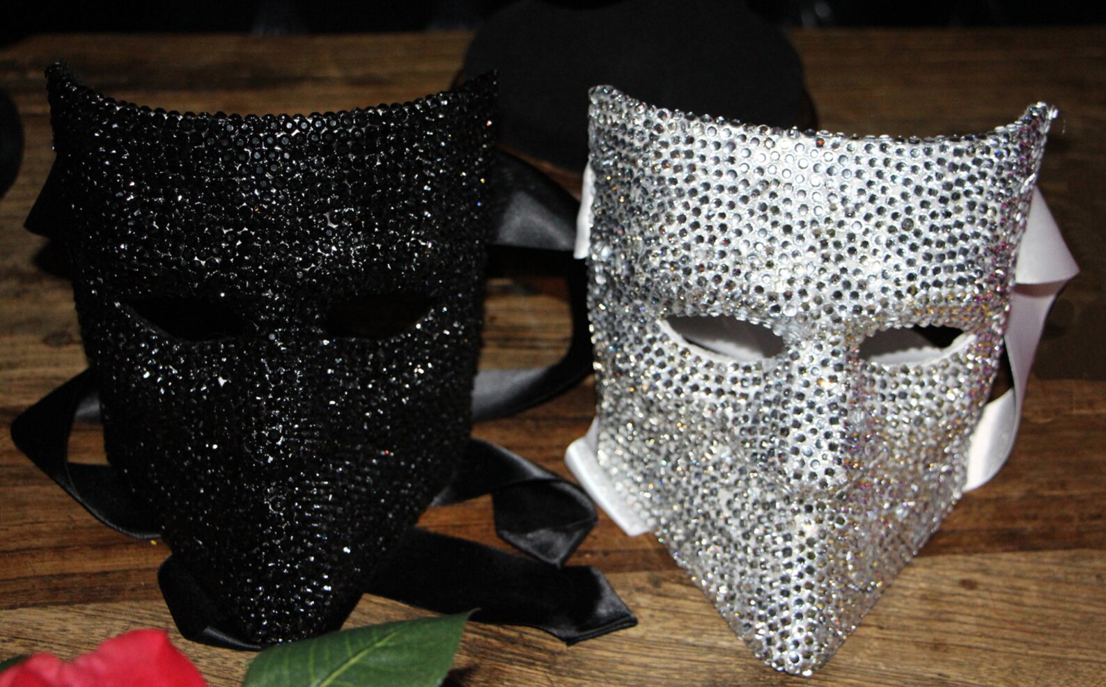 Eyes Wide Shut Black Bauta Masquerade Mask Etsy