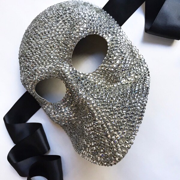 Rhinestone Sleep Mask Etsy