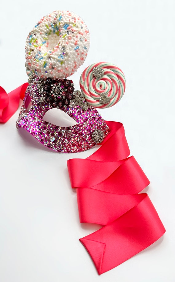 Candy Crush Swarovski Sweets Masquerade Mask - Etsy