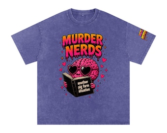 Murder Nerds Brain Book: True Crime Sarcastic