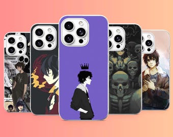 Nico di Angelo Phone Case Demigod Cover for iPhone 17Pro, 16, 15, 14, 13, 12, Samsung S26, S25, S24, S23Fe, A16, A56, Pixel 10, 9Pro