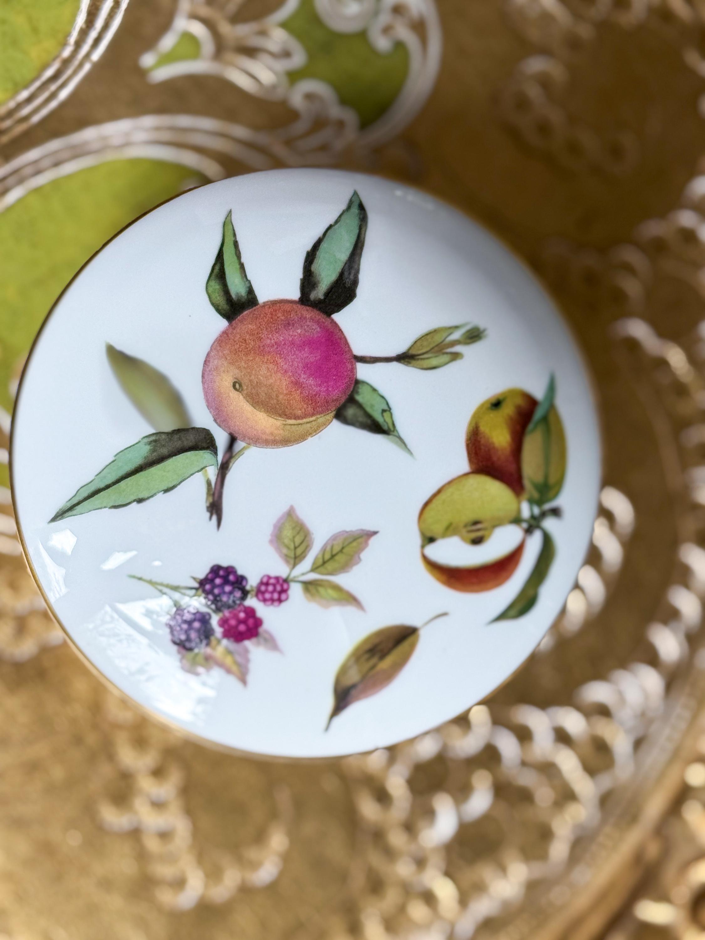 Royal Worcester Painted Fruit - Etsy
