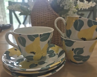 Vintage English tea cup and saucer