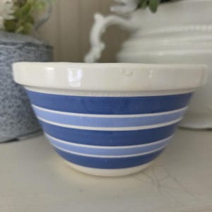 コーニッシュウェア　ブルーストライプ　トリオ Cornishware - Etsy 日本